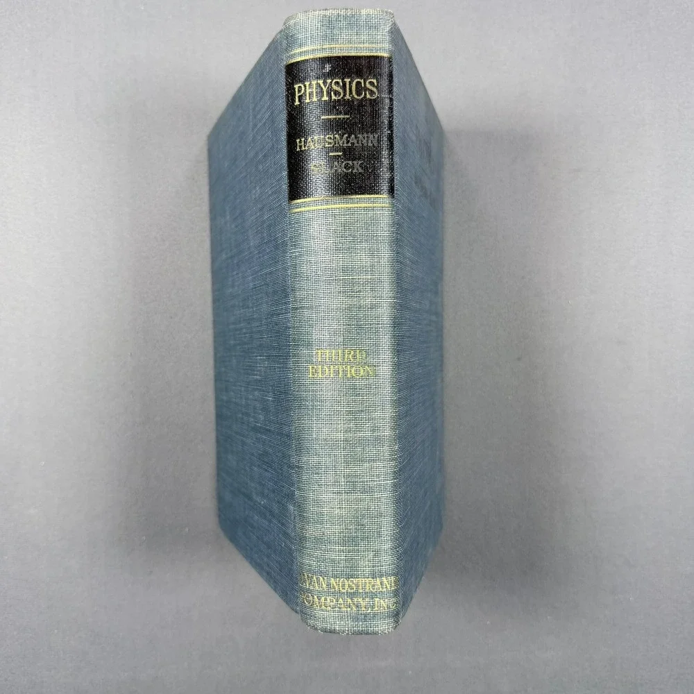 Hausmann Slack Physics Hardcover 1955 Third Edition 11th Printing Science Text
